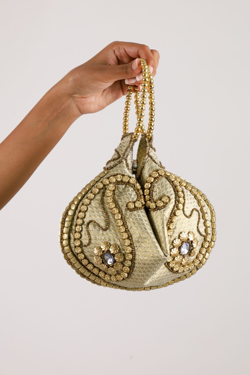 Golden Potli Bag