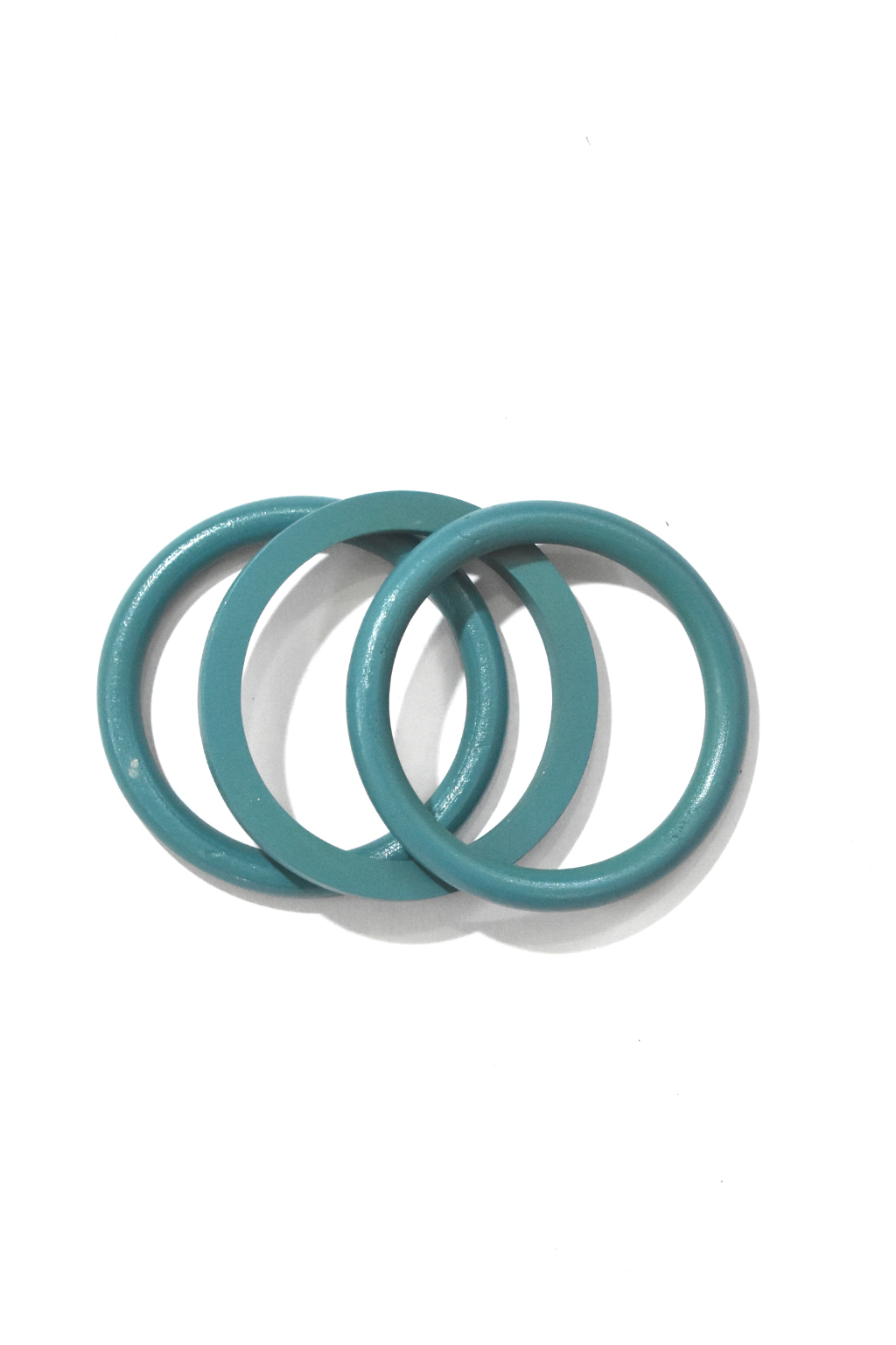 Turquoise Wooden Bangle